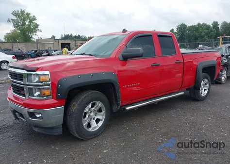 2014 Chevrolet Silverado 1500 2Lt из США, поврежденный, VIN 1GCVKRECXEZ245401
